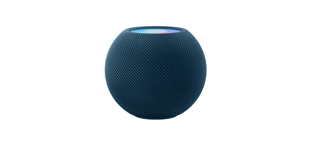 Refurbished Apple HomePod Mini Smart Speaker with Siri – Blue, Midnight, White & Orange